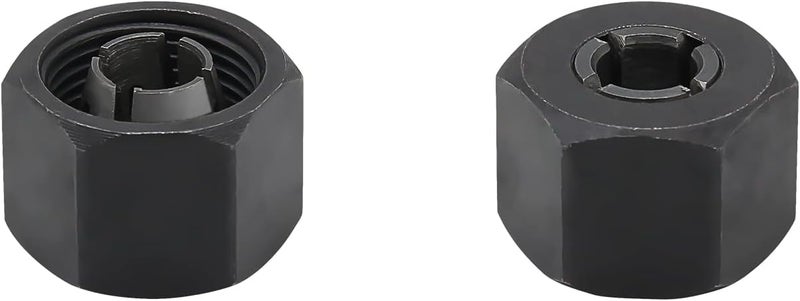 Thaekuns 2610008122 1/4" Router Collet for Bosch PR20EVS (2pcs) - Image 1